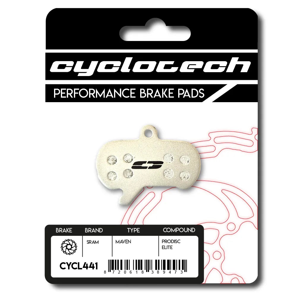 Pastiglia freno a disco Cyclo Tech Prodisc Elite Sram Maven