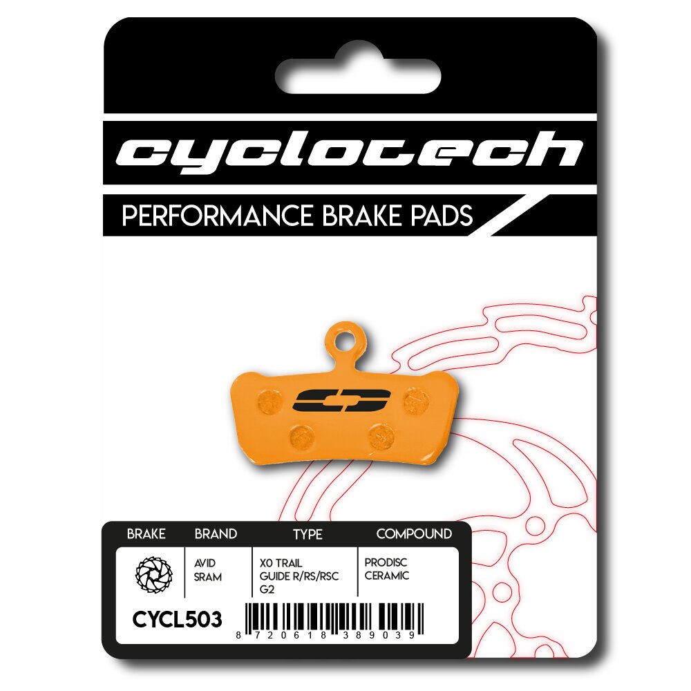 Pastiglia freno a disco Cyclo Tech Prodisc Ceramic SRAM G2