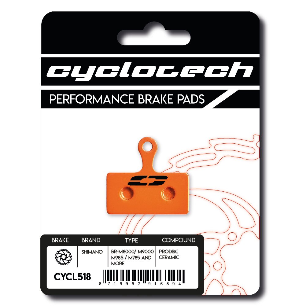 Pastiglia freno a disco Cyclo Tech Prodisc Ceramic Shimano Xt