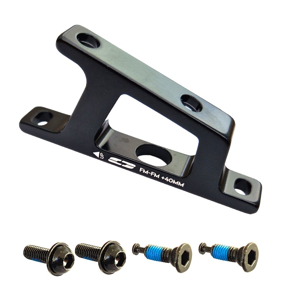 Forcella anteriore flatmount adattatore Cyclo Tech da 140 mm a 180 mm