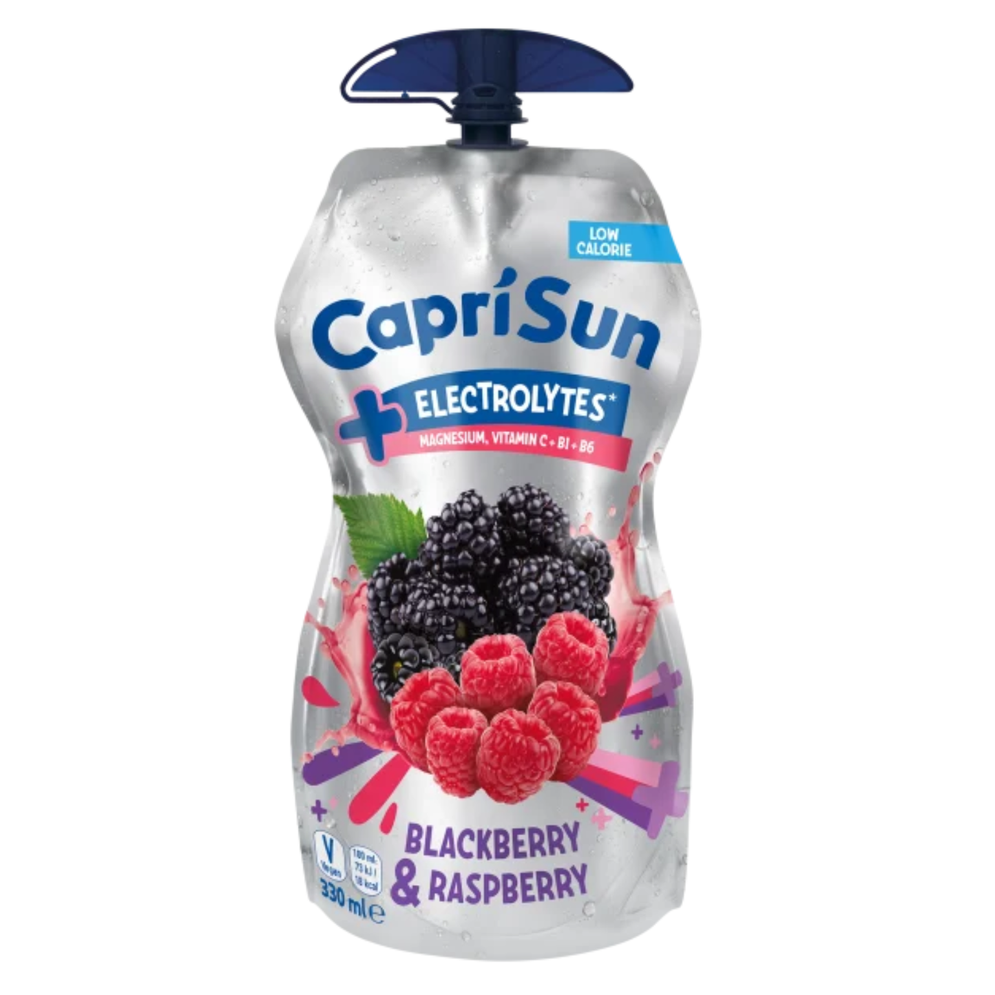 Capri-sun +electrolitos blackb raspb bolsa 330 ml