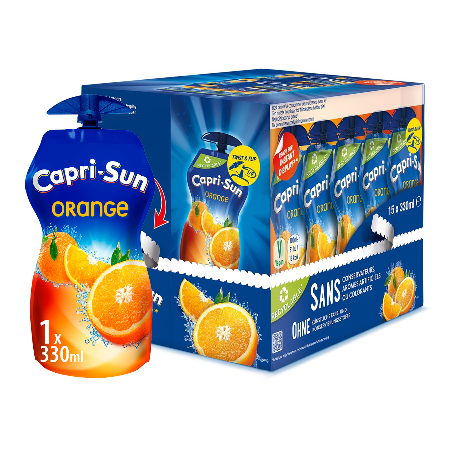 Naranja Capri-sol (15x 330ml)