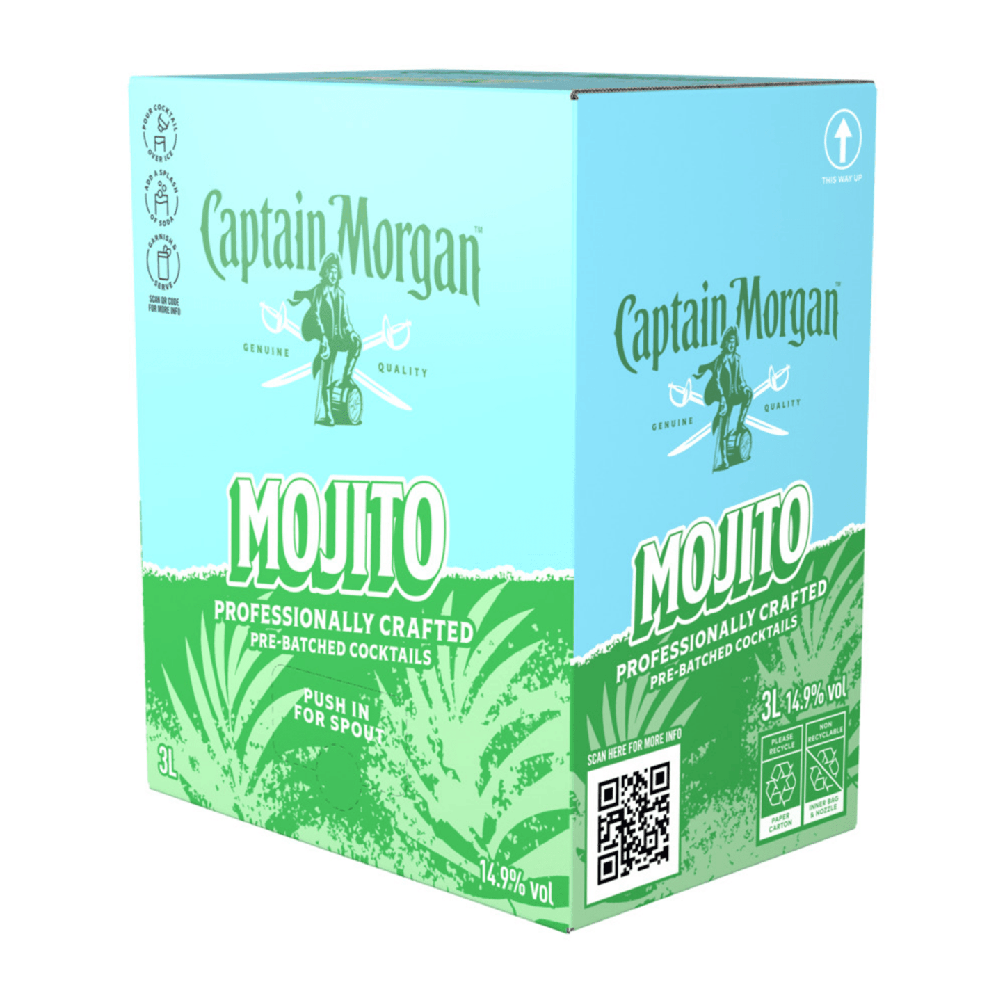 Captain Morgan Captian Morgan Mojito Bag-in-Box (3 Litri)