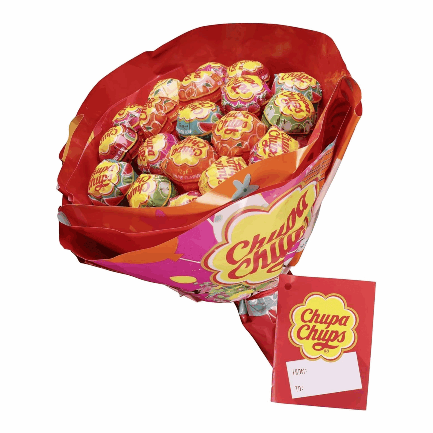 Chupa chups ramo de flores 19 piruletas 228g (6 piezas)