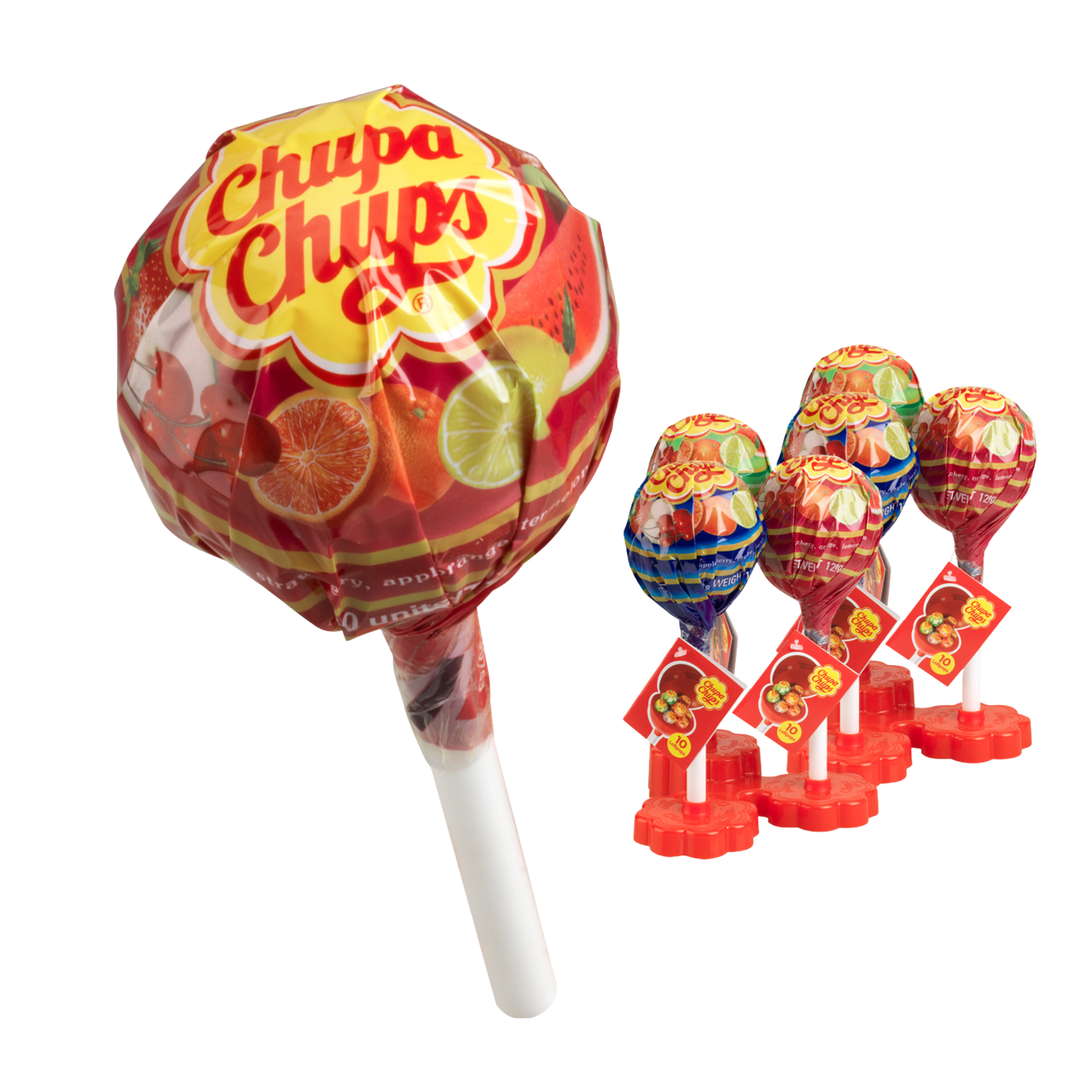 Chupa chups mini mega (6x 10 piezas)