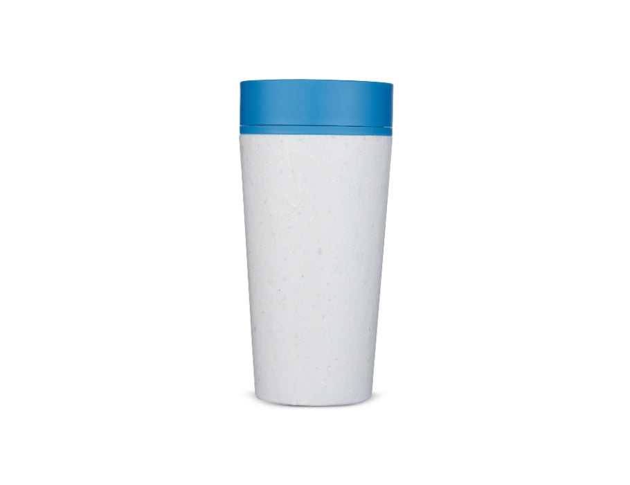 Coppa di caffè Circular Co. - Coppa circolare - blu grigio - 340 ml