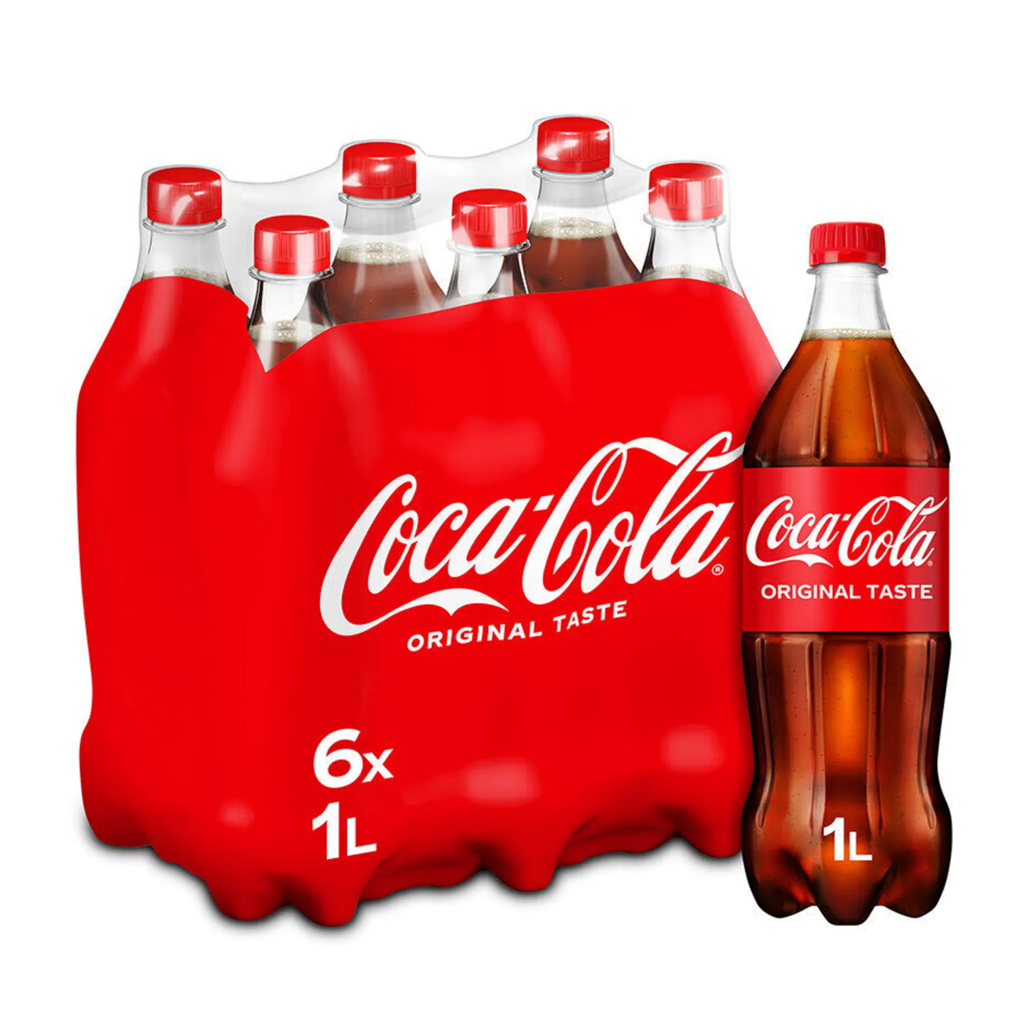 Tappo normale Coca-cola (6x 1 litro)