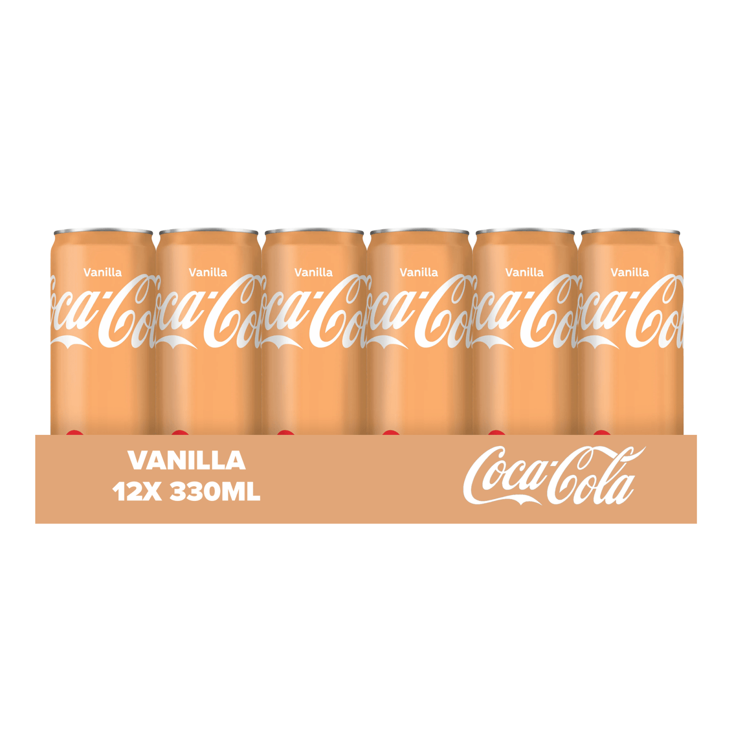 Lata de Coca-Cola vainilla (24x 33cl)
