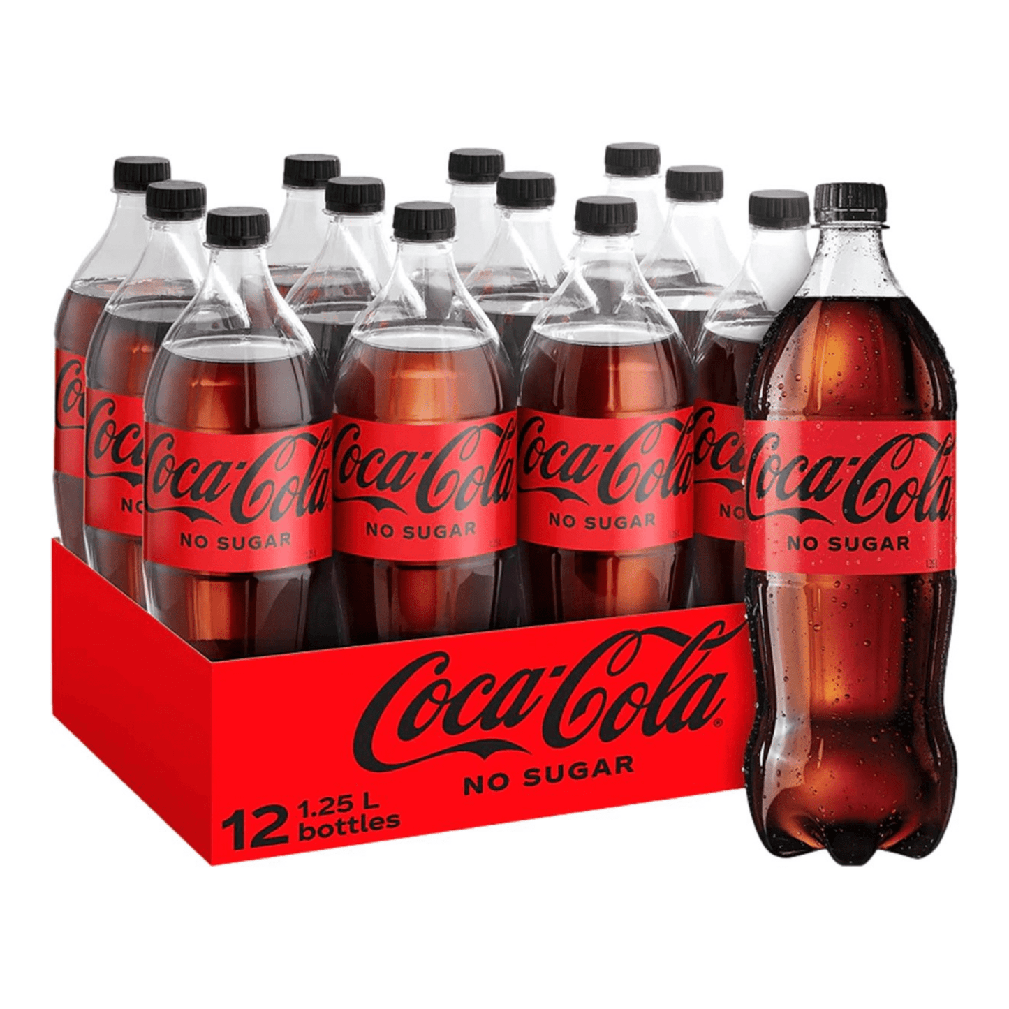 Bottiglia Coca-cola zero PET (12x 1,25 litri)