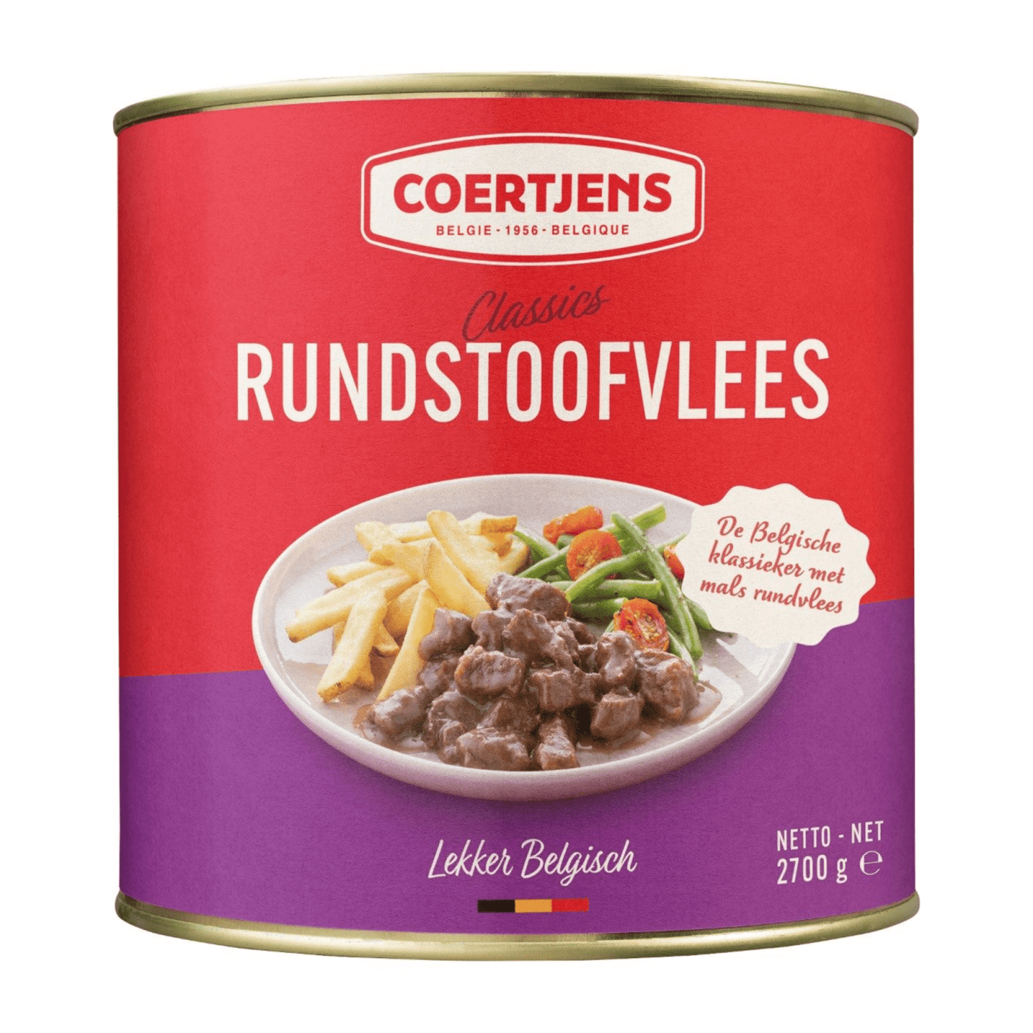 Estofado de ternera Coertjens 35% (2,7 kg)