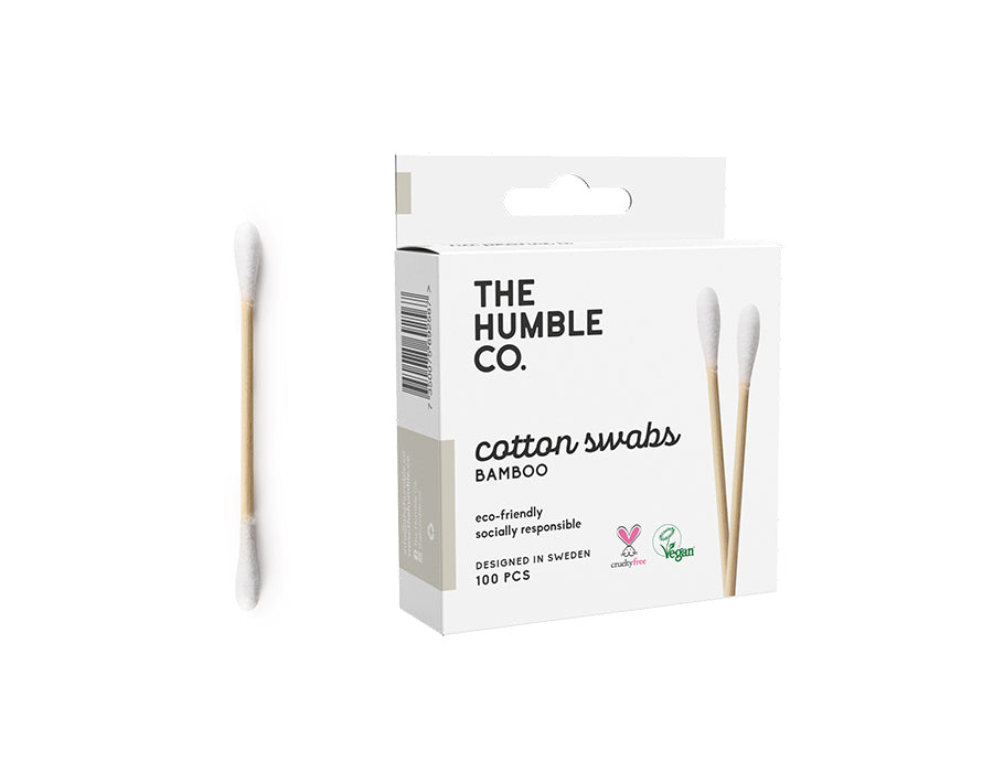 The Humble Co. Bamboo Cotton Swabs - White