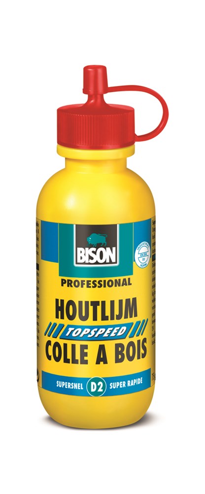 Bison BI-1338702 Glue de madera Top Speed 75 gramos de vial
