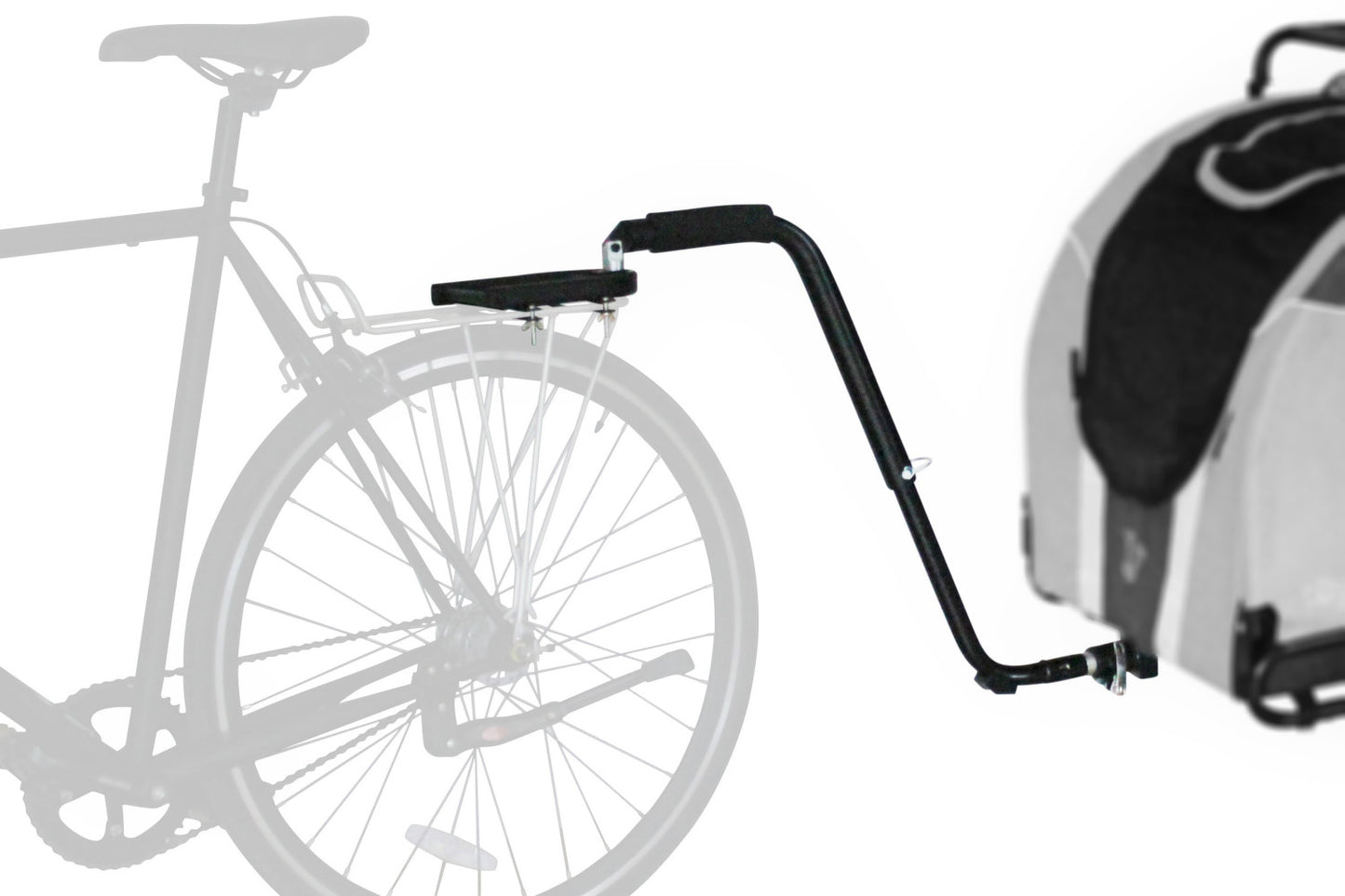 Portapacchi Doggyride Pull Rod nero incl. britch lite