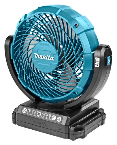 Ventilatore a batteria Makita con funzione girevole 14,4 18v nudo