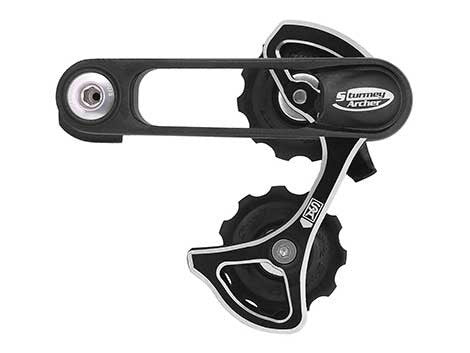 Tenditore a catena Sunrace CTS80 - nero, alluminio, 160 g, distanza di 5 cm, 11 denti