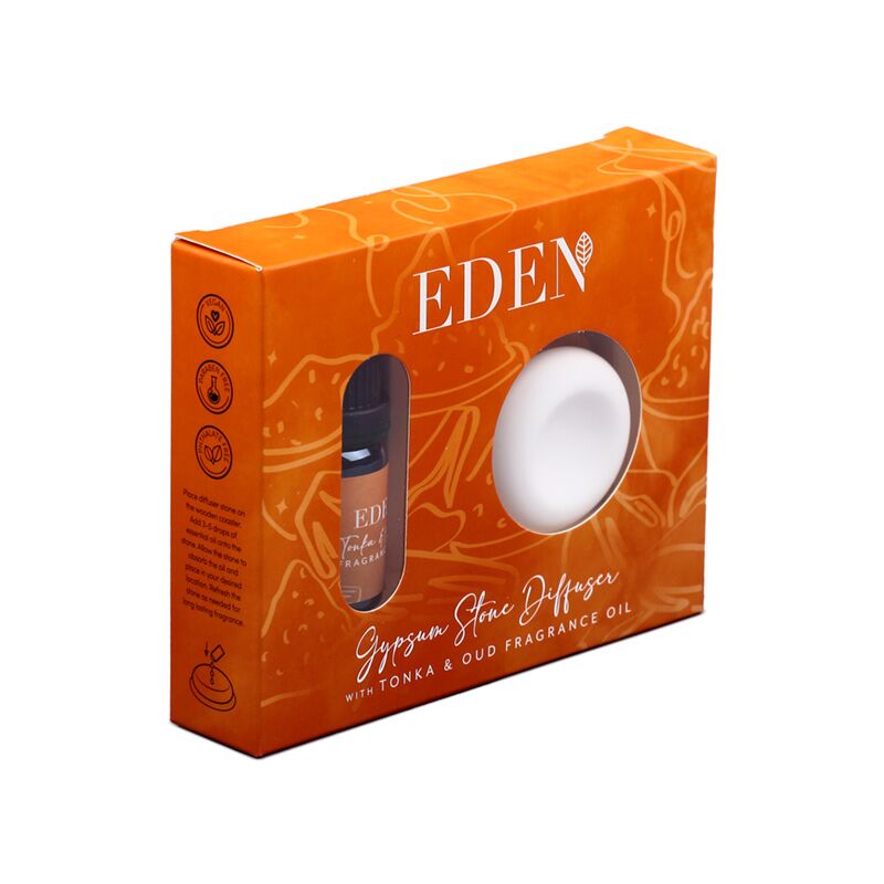 Diffusore in pietra di gesso vecchio Tonka e set di oli profumati