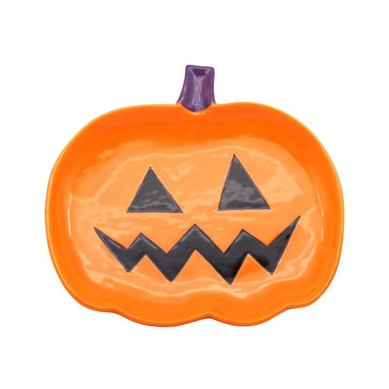 Ciotola in ceramica di zucca spettrale