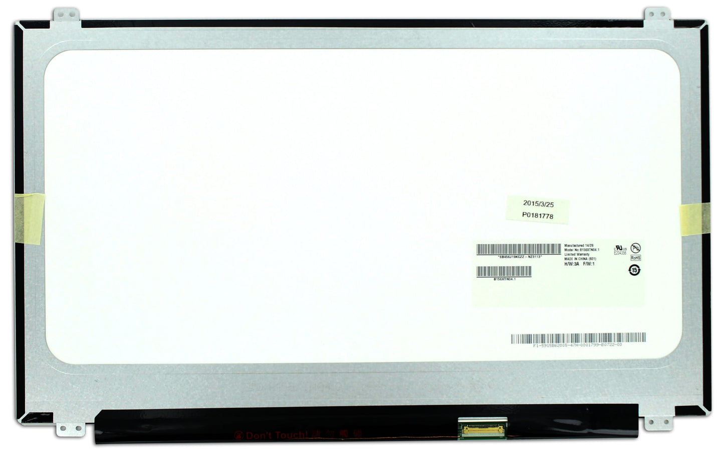 Pantalla LCD OEM de 15.6 pulgadas 13666x768 Mat 30pin EDP