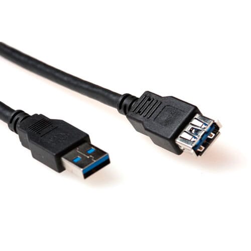 ACT USB 3.1 Gen 1 (USB 3.0) Cable de extensión A Hembra 1.5 m