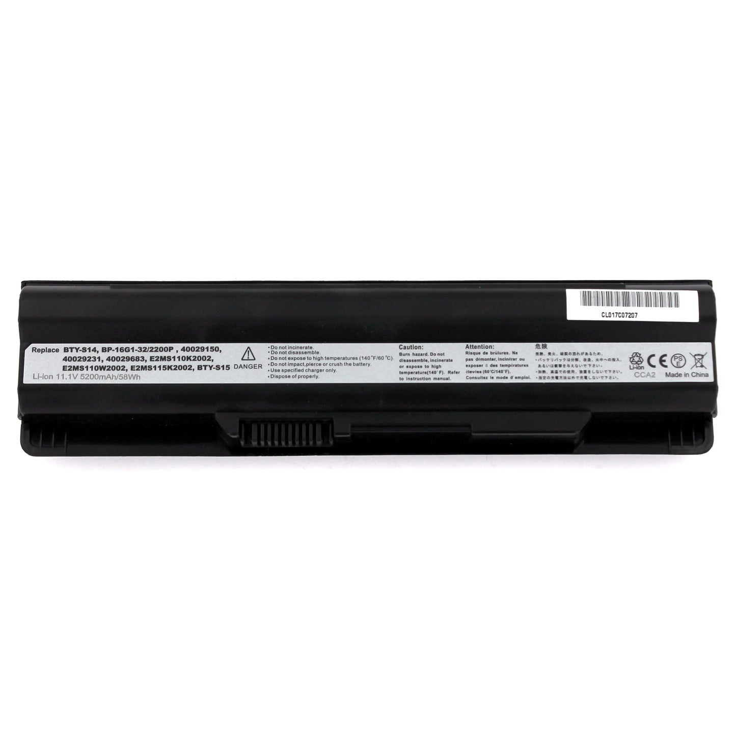 Batteria per laptop Yanec 5200Mah