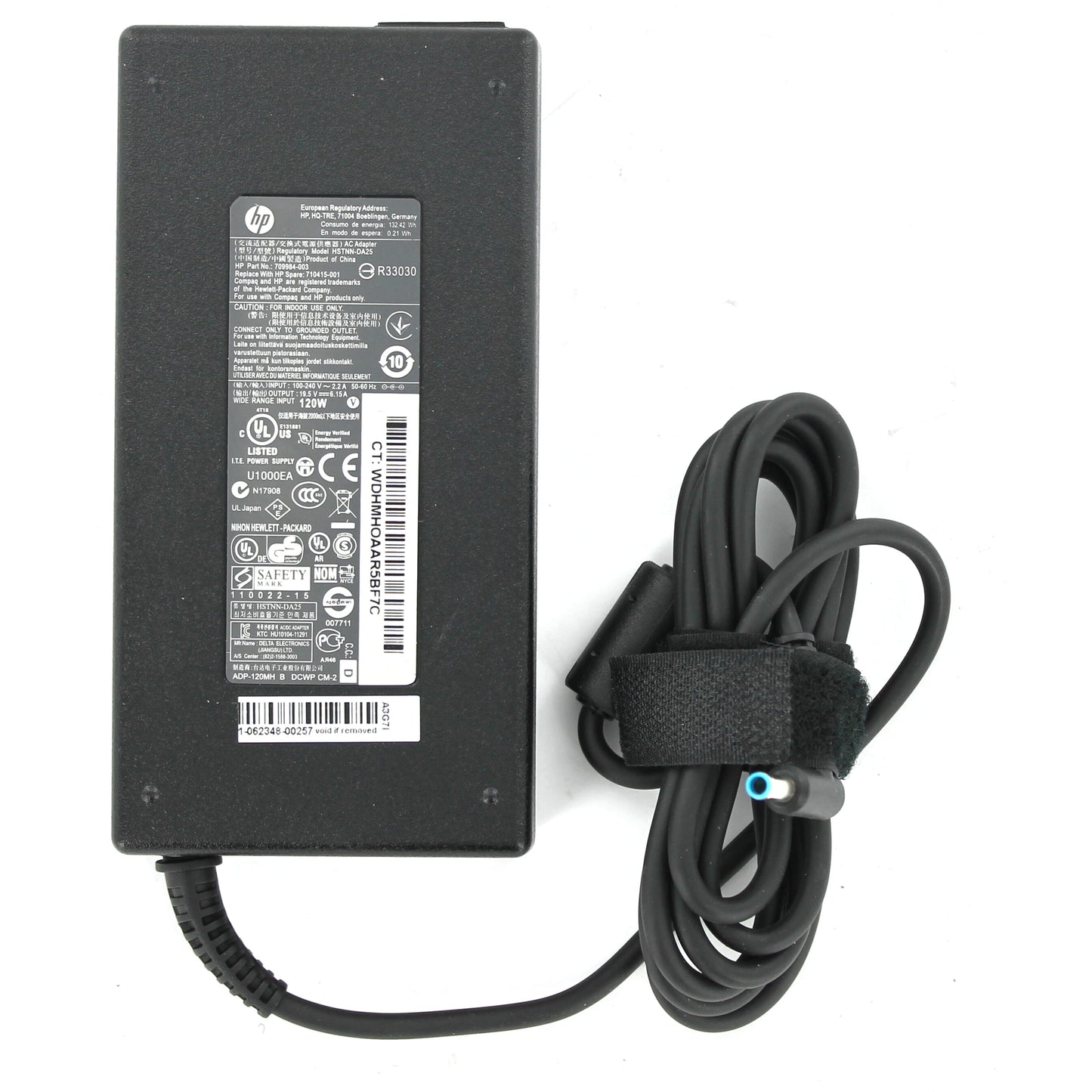 Adaptador de laptop HP 120W