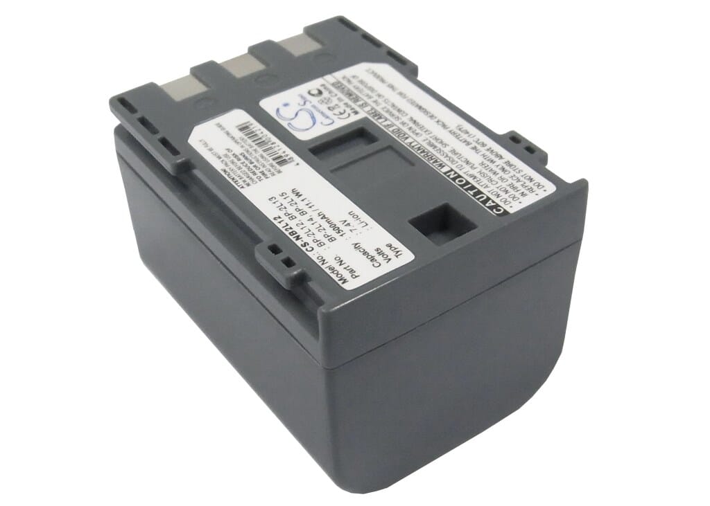 Batería de cámara digital de reemplazo 7.4V 1500mAh Li-ion para Canon