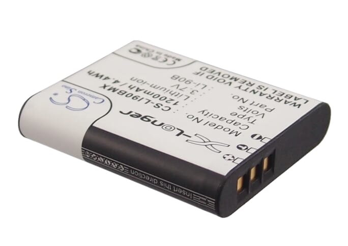 Batería para cámara digital 3.7v 1200mah li-ion para olympus