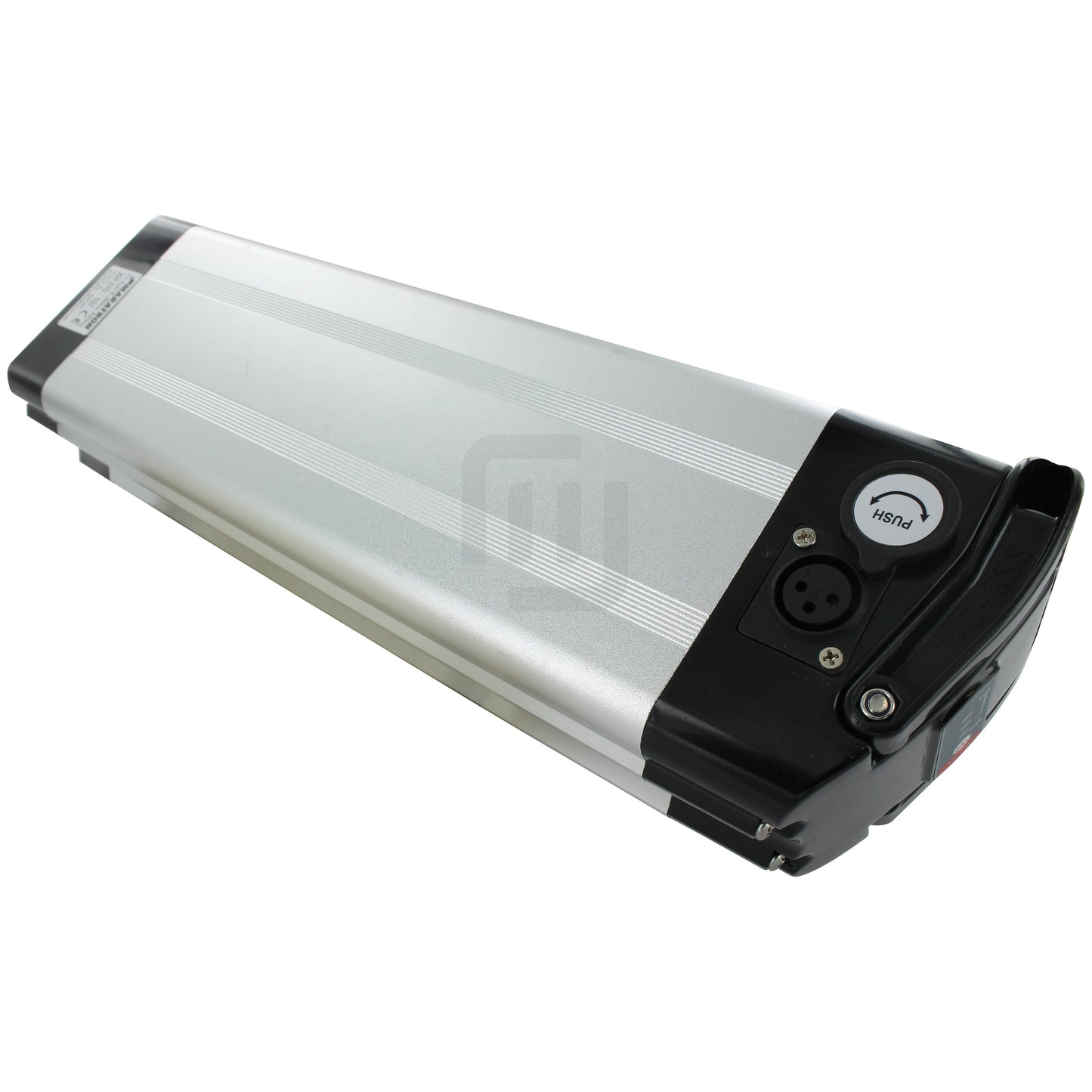 Phylion compatible fietsaccu 36 37v 14.5ah silverfish (zilver)