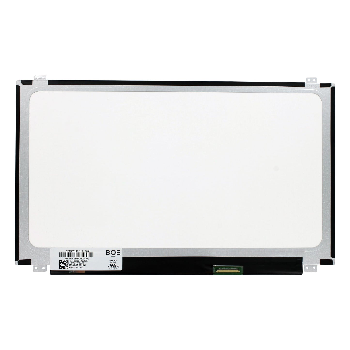 Schermo LCD da 15,6 pollici 1366x768 lucido 40 pin