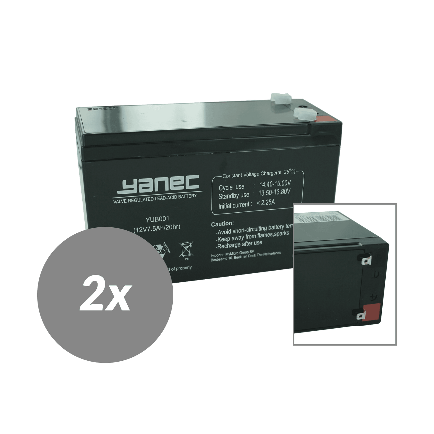 Sostituzione della batteria Yanec UPS Set RBC33 (Esc. Cavi)