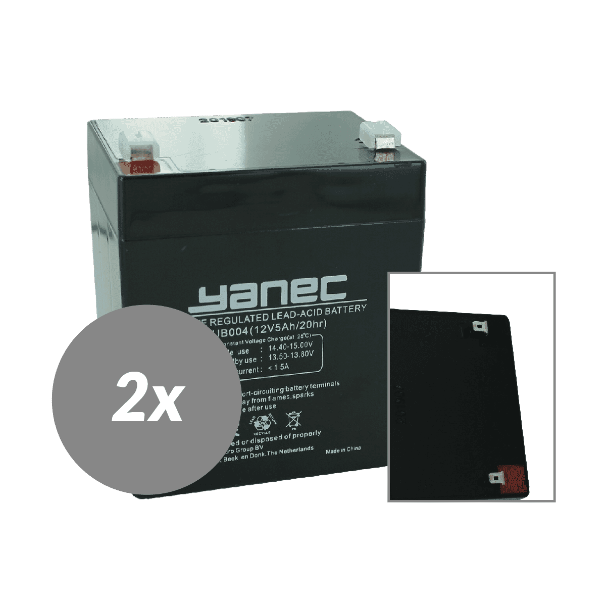 Sostituzione della batteria Yanec UPS Set RBC20 (Esc. Cavi)