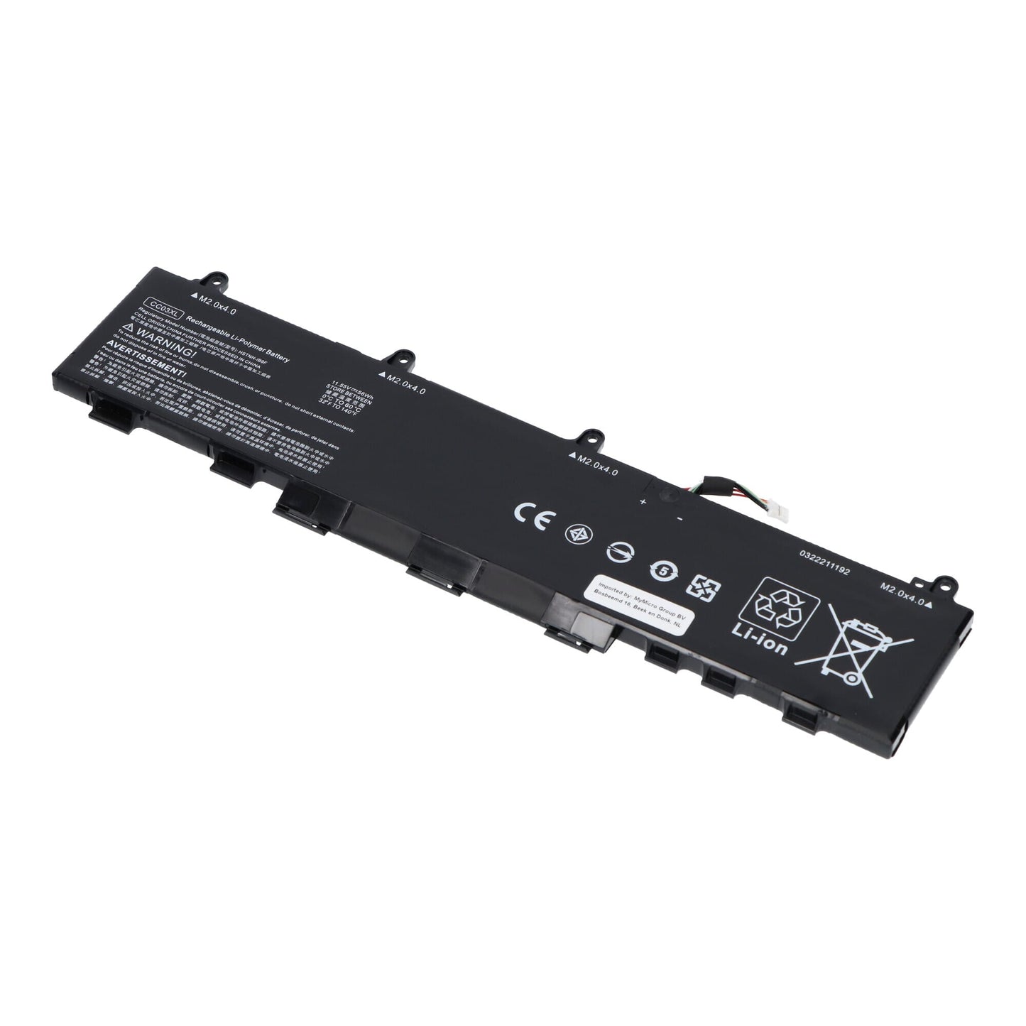 Batteria per laptop sostitutiva 4300 mAh