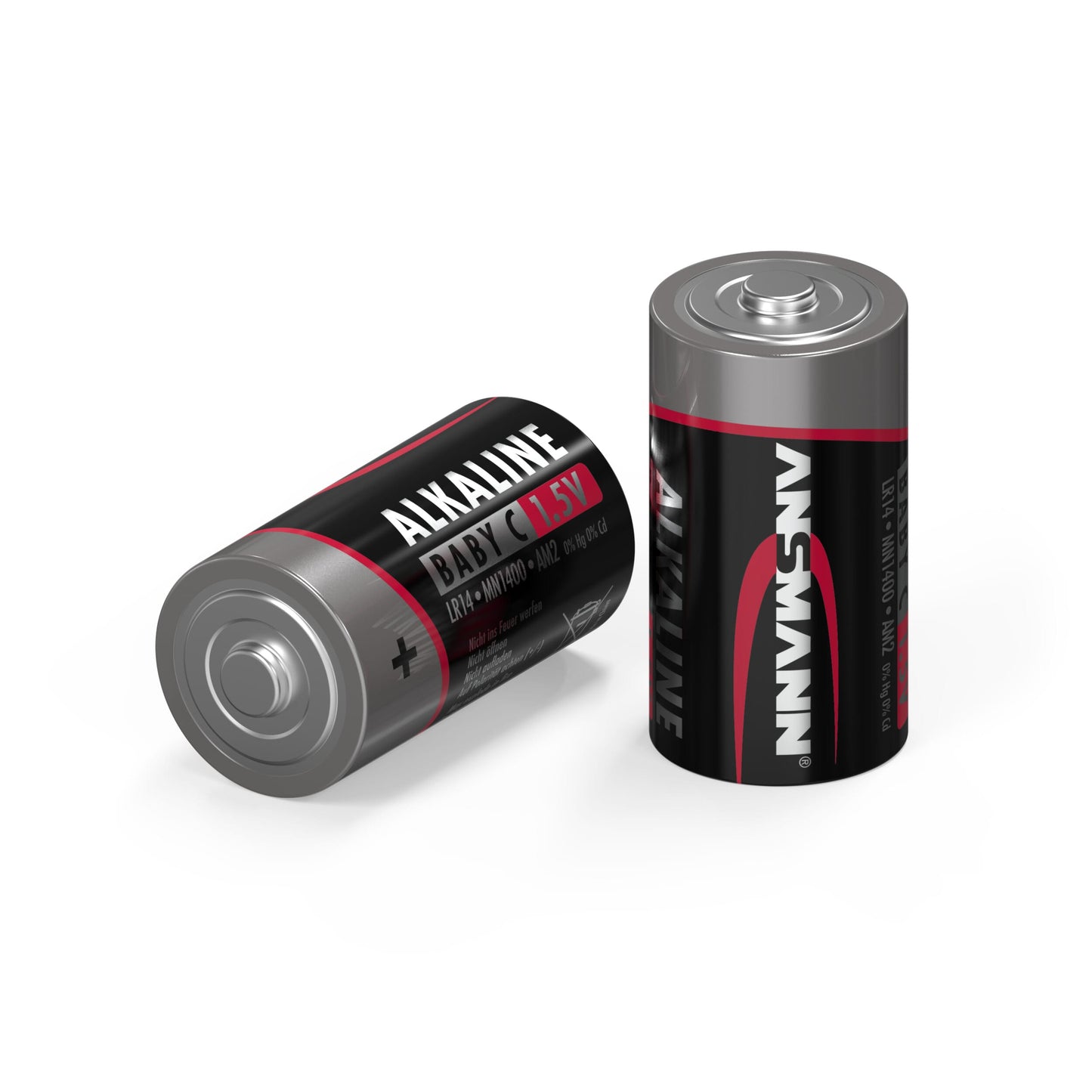 Ansmann Alkaline Battery Baby C LR14 4 pezzi. Film di restringimento