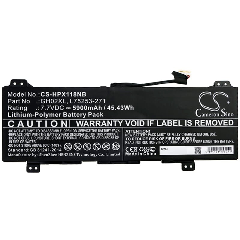 Batteria per laptop 5900 mAh