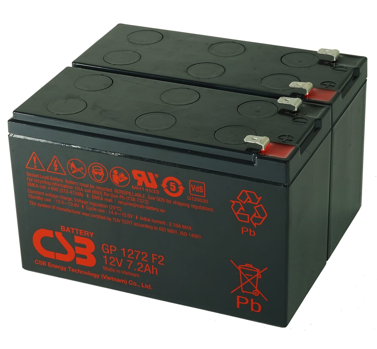 Batería CSB CSB UPS Reemplazo de la batería Conjunto RBC113