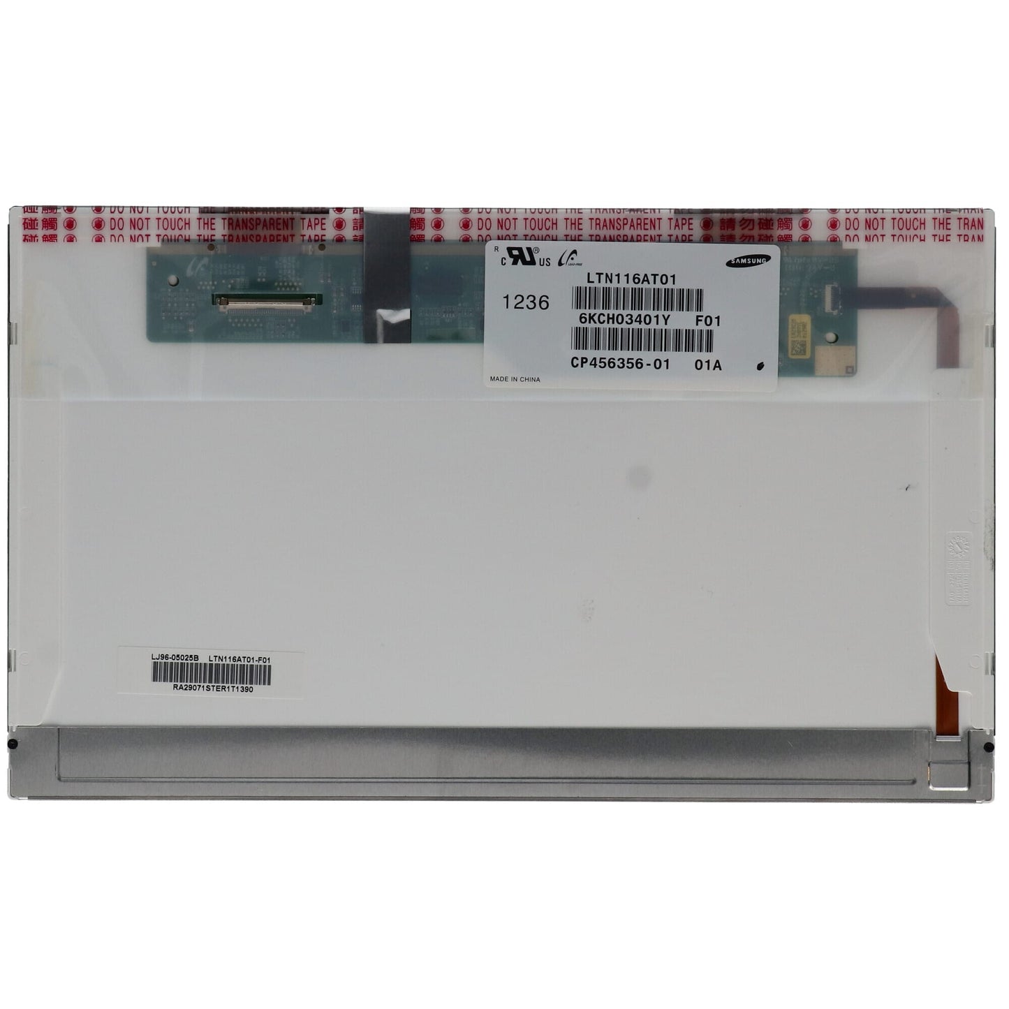 Scherma LCD OEM 11,6 pollici 1366x768 MAT 40pin