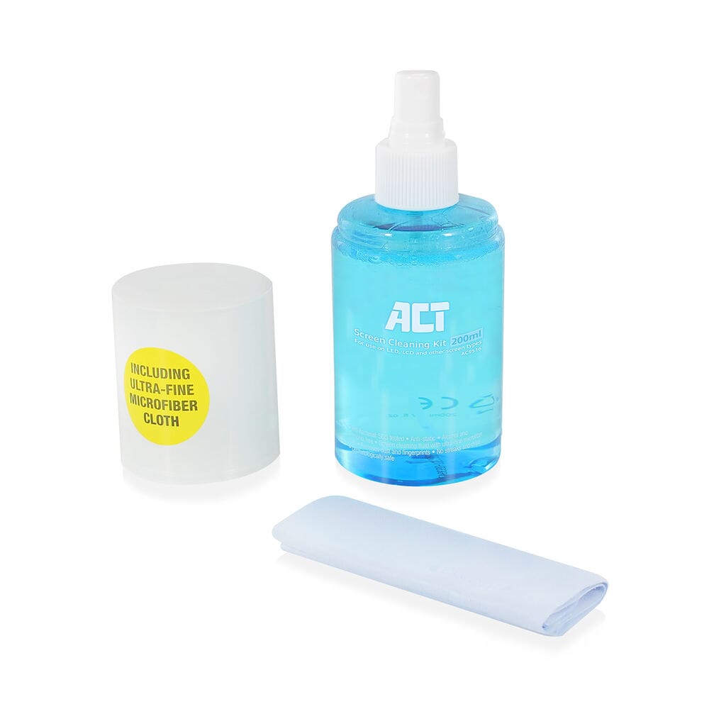 Set di pulizia dello schermo ACT, 200 ml