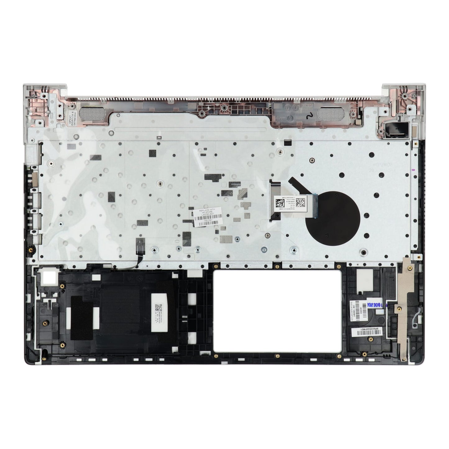 Tastiera HP Laptop Qwerty US + Copertura superiore, retroilluminazione