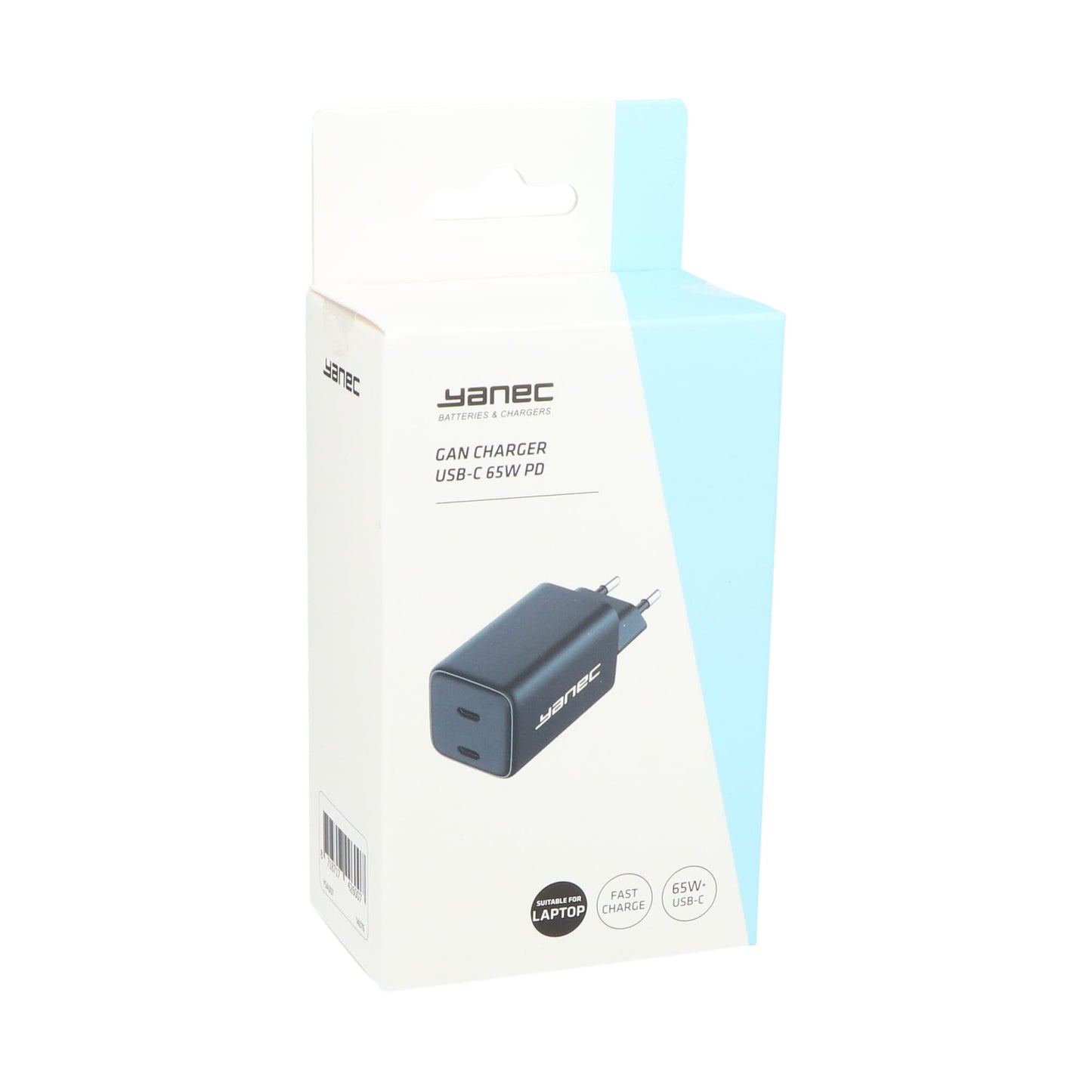 Caricatore Gan Compact Yanec USB-C 65W