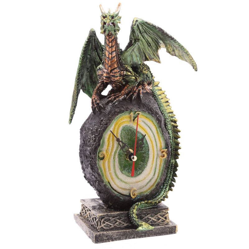Orologio da mantello del drago geode