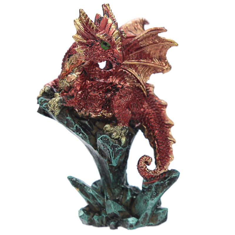 Dragón de pesadilla encantada - Mini Rock Crystal