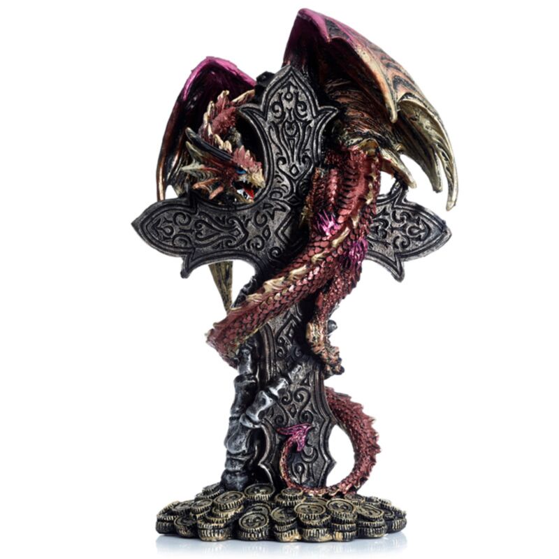 Dark Legends Celtic Cross Treasurer Dragon