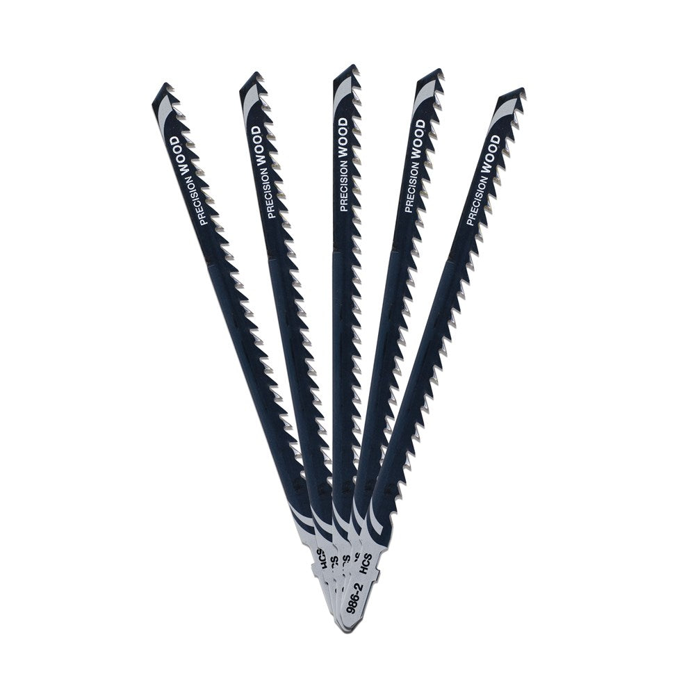 Accessori Dewalt lama per seghetto alternativo hcs per tagli veloci e diritti in legno e truciolato,<100mm, 150x126x4mm, (t344dp) - dt2076-qz