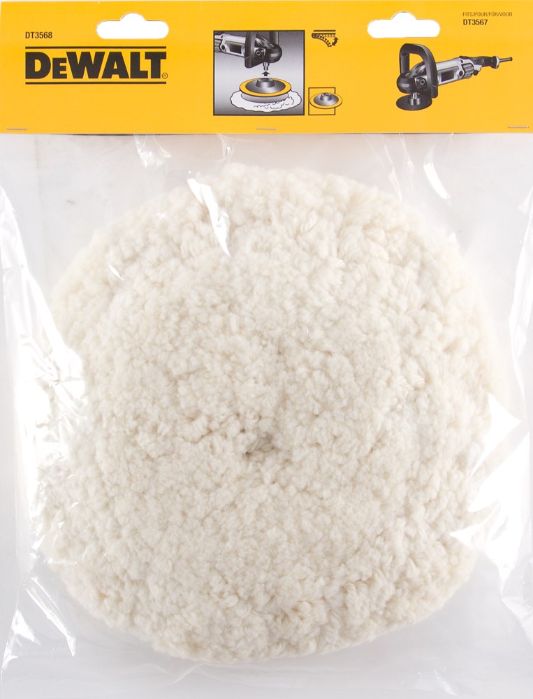 Accesorios Dewalt pulido polar velcro lana 180mm - dt3568-qz