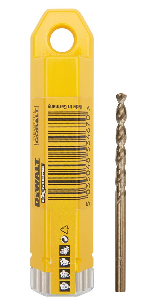 Dewalt accessories hss industrial cobalt metal drill 5.0mm - dt4929-qz