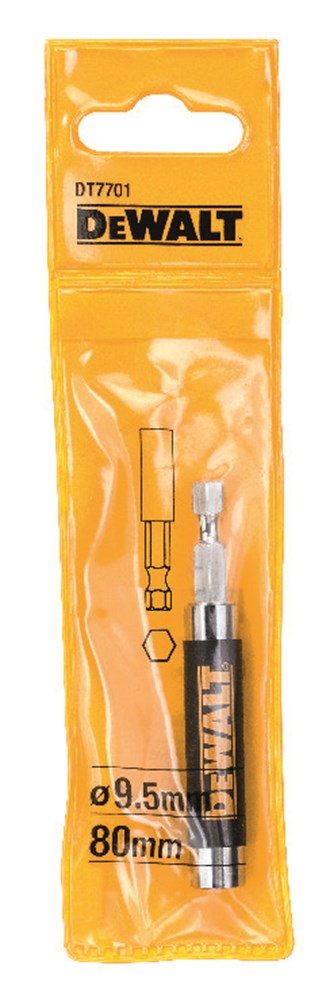 Accessori Dewalt Guidavite da 80mm con diametro 9,5mm - dt7701-qz