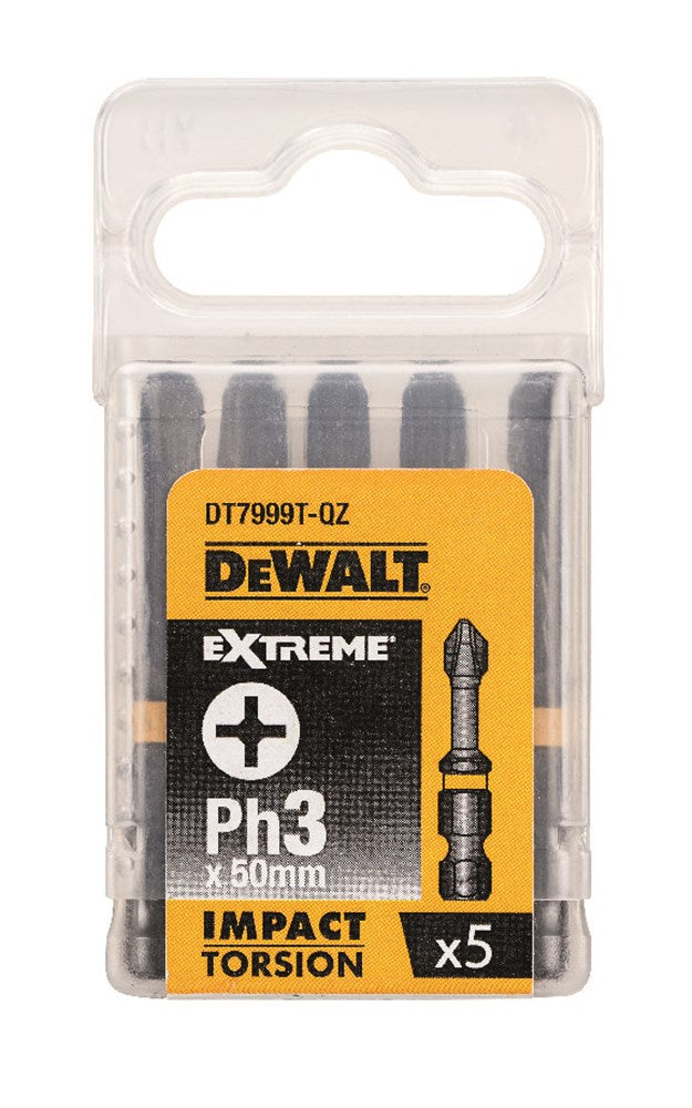Accesorios imp dewalt act torsión 50mm ph3 - dt7999t-qz