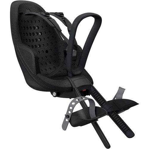 Yepp Mini 2 asiento delantero negro. Diámetro del vástago 22-28 mm