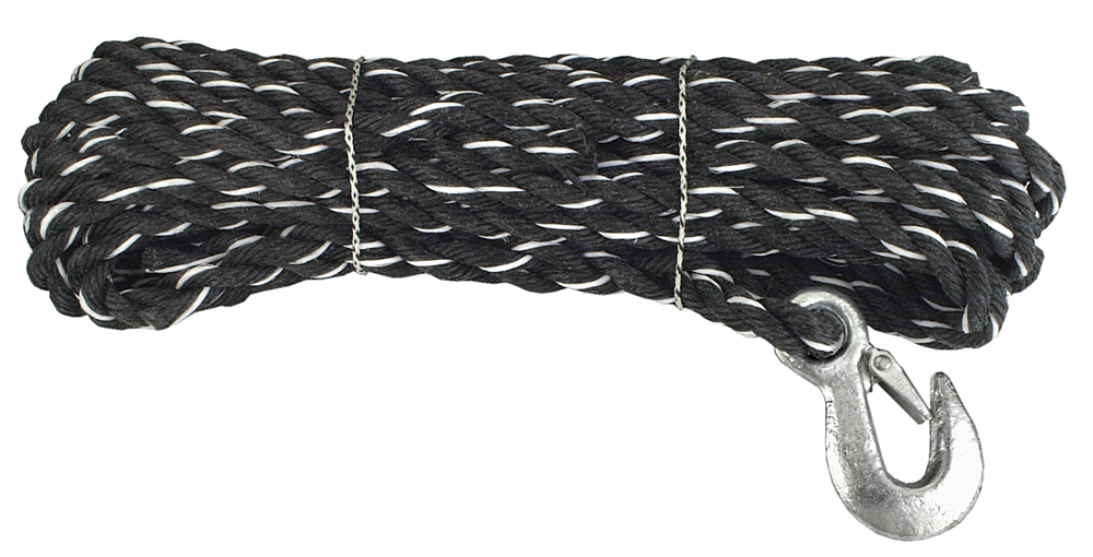 Cuerda connex pp 14mm 370kg negro rollo 10m - dy2701351
