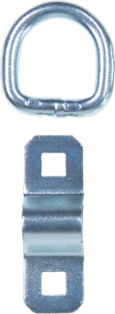 Argolla de amarre Connex con anilla en D 70x25 mm vz - dy270658